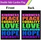 Pride Garden Flag 12x18 Inch Vertical Double Sided Kindness Peace Equality Love Inclusion Hope Diversity Garden Flag